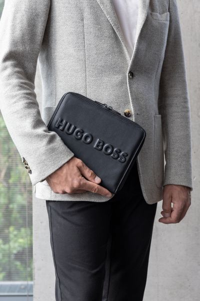 Conference folder A5 Label Black - 1