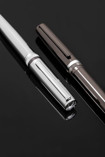 Fountain pen Gear Metal Dark Chrome - 1