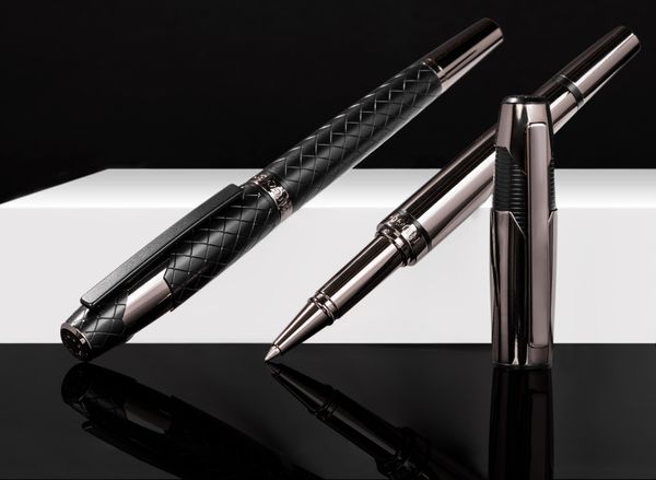 Rollerball pen Chevron Black - 1