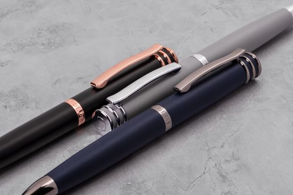 Ballpoint pen Austin Grey/silver - 1