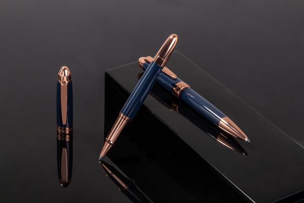 Ballpoint pen Icon Blue/Rose-gold - 1