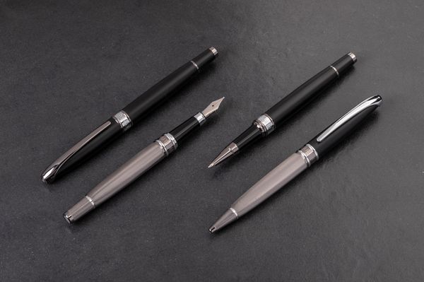 Fountain pen Abbey Diamond Gun - 1