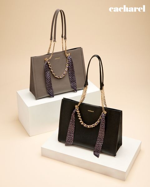 Lady bag Amelia Taupe - 1