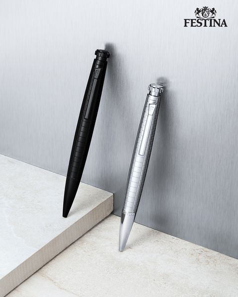 Ballpoint pen Chronobike Band Chrome - 2