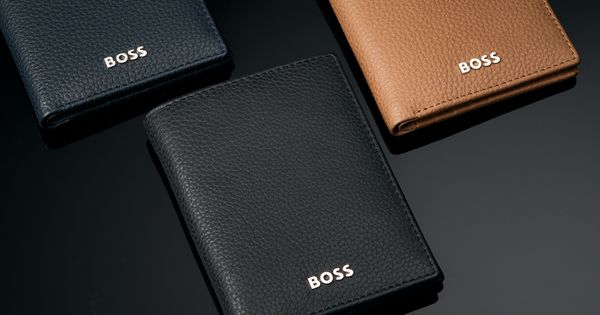 Folding card holder Classic Grained Camel - 3