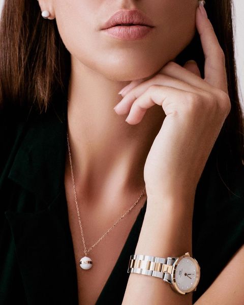 Necklace Aspiration RG&White - 2