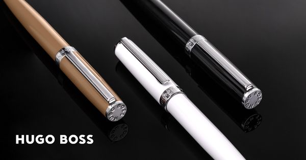 Ballpoint pen Gear Icon White - 1