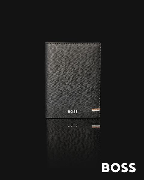 Folding card holder Iconic Black - 5