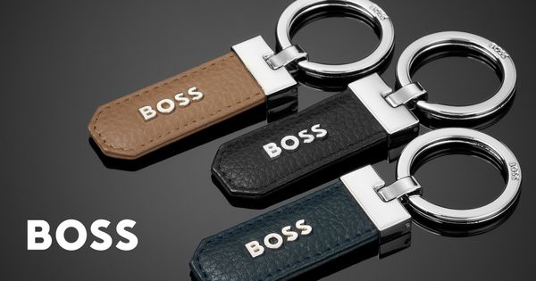 Key ring Classic Grained Black - 2