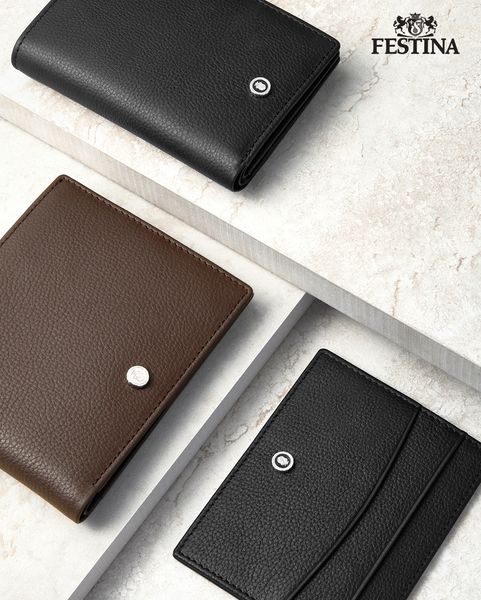 Card holder Button Black - 5