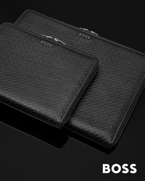 Conference folder A5 Monogram Zipped Black - 2