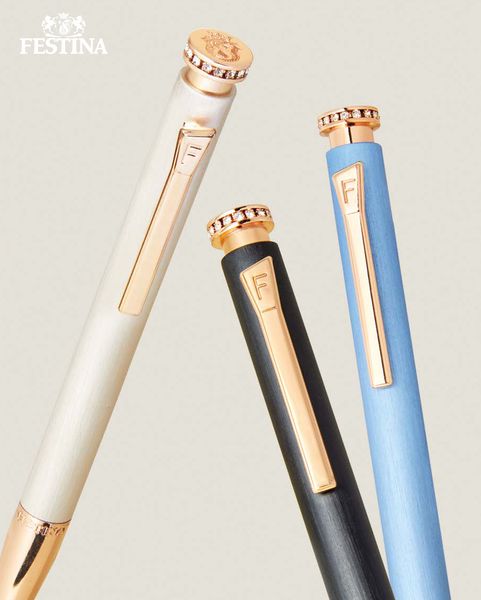 Ballpoint pen Mademoiselle Light Blue - 3