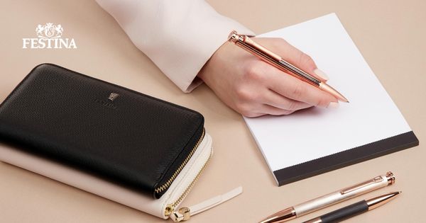 Ballpoint pen Mademoiselle Diamond Rose Gold - 2