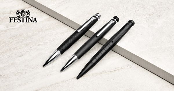 Ballpoint pen Chronobike Band Black - 1