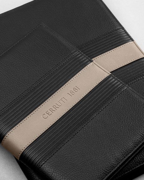 Folder A4 Delano Taupe & Black - 4