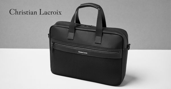 Document bag Whiteline Black - 2