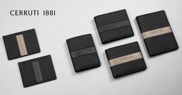 Folding card holder Delano Black - 1