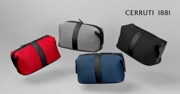 Cosmetic-case Mesh Red - 1