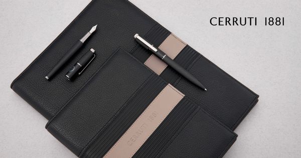 Folder A4 Delano Taupe & Black - 2