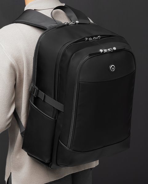 Backpack weekend Button Black - 1