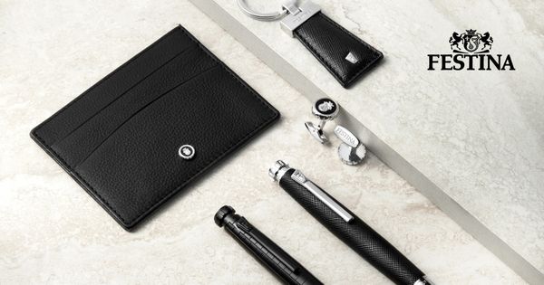 Cufflinks Chronobike Black & Silver - 4