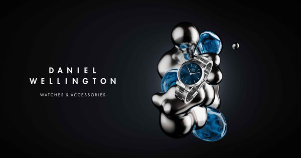 Watch Iconic Link Arctic Silver&Blue D28 - 3