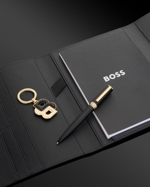 Breloczek na klucze Double B Black & Gold - 2