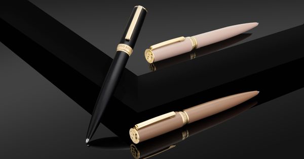 Ballpoint pen Arche Double B Camel - 1