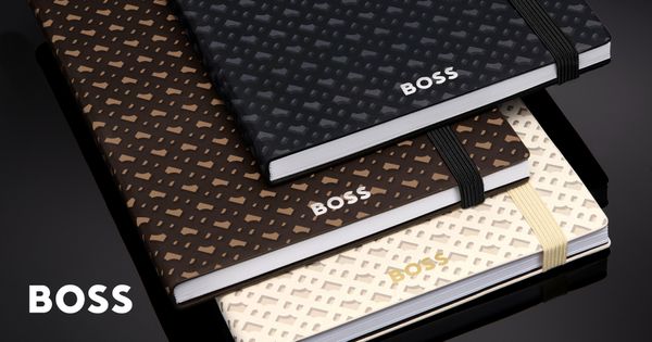 Notebook A5 Monogram Cream Lined - 1