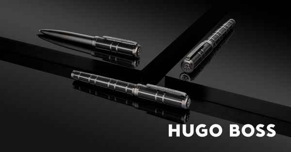 Fountain pen Frame Grid Black & Gun - 3