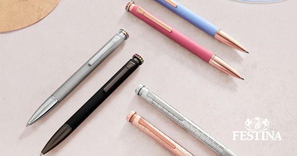Ballpoint pen Mademoiselle Diamond Chrome - 1