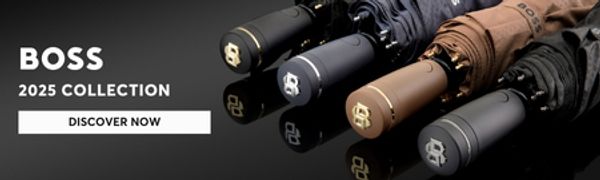 Pocket umbrella Double B Black & Gun - 1