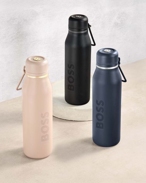 Isothermal flask Double B Nude & Gold - 1