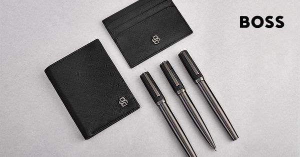 Card holder Double B Saffiano Black - 6