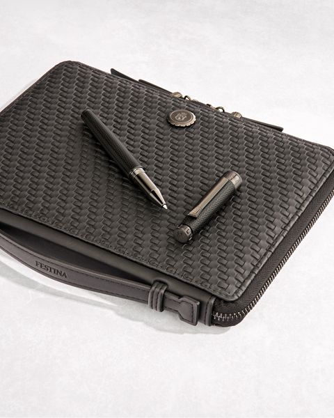 Rollerball pen Interlace Black - 1