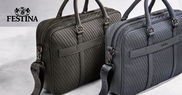 Document bag Interlace Navy - 2