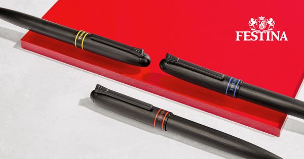 Ballpoint pen Classicals Brushed Black Edition Blue - 1