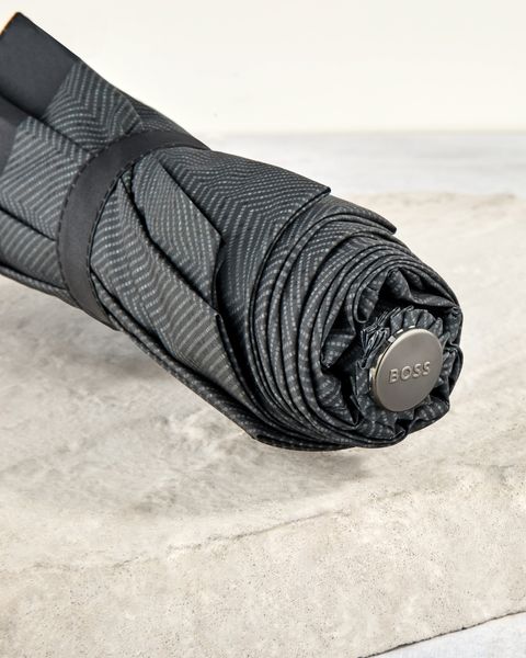 Pocket umbrella Chevron Dark Grey - 1