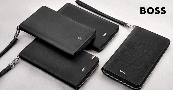 Travel wallet Double B Saffiano Black - 2
