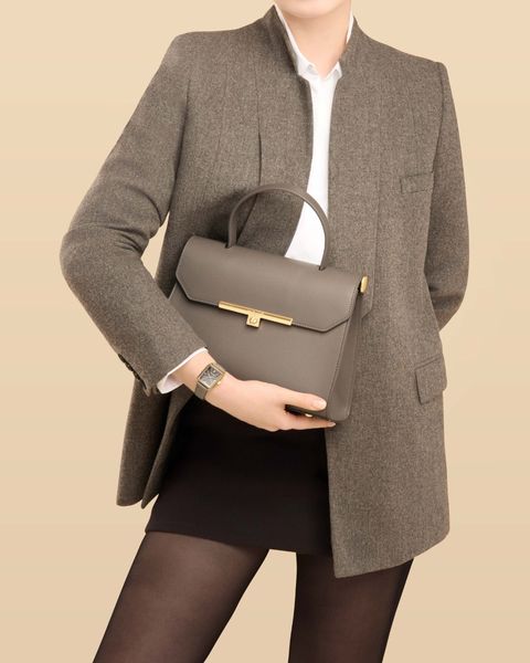 Lady bag Séraphine Taupe - 1