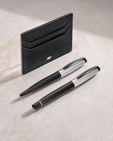 Rollerball pen Benson Black & Chrome - 1