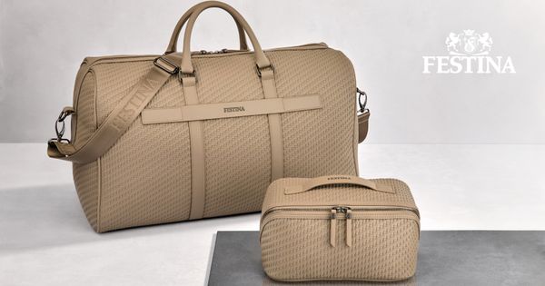 Toiletry Bag Interlace Taupe - 2