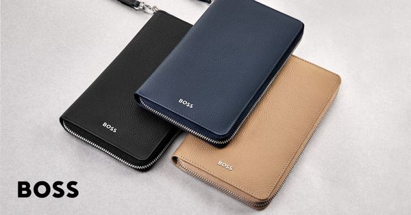 Travel wallet Classic Grained Camel - 1