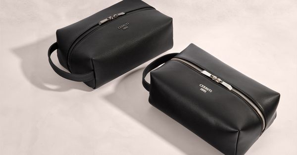 Kosmetická taštička Paxton Black Smooth - 2