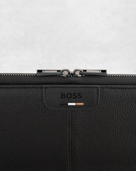 Conference folder zip A4 Emblematic Black - 1