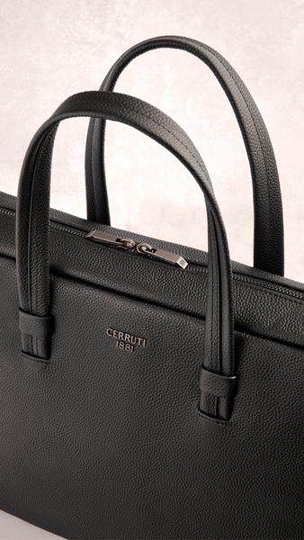 Document bag Paxton Black Grained - 1