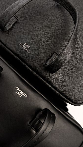 Document bag Paxton Black Grained - 2